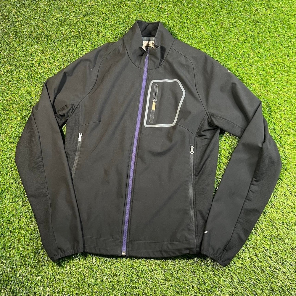 Icebreaker GT Women's L Black Merino Wool Hybrid Softshell Jacket Gorpcore